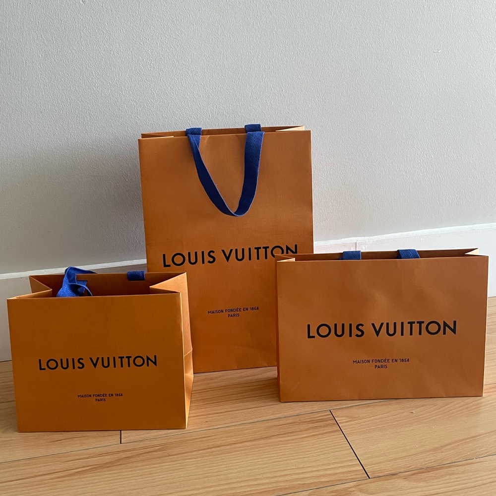 Louis Vuitton Shopping bags set of 3